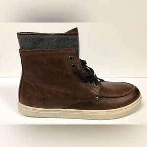 Robert Wayne Men's Dawson Chukka Boot Dark Brown Size 9 M